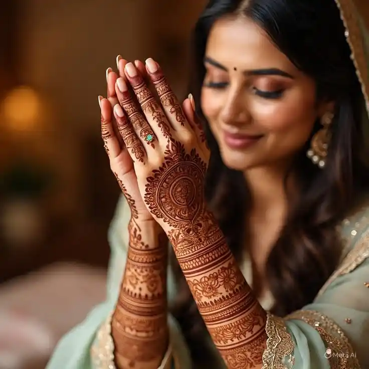 Modern Unique Bridal Mehendi