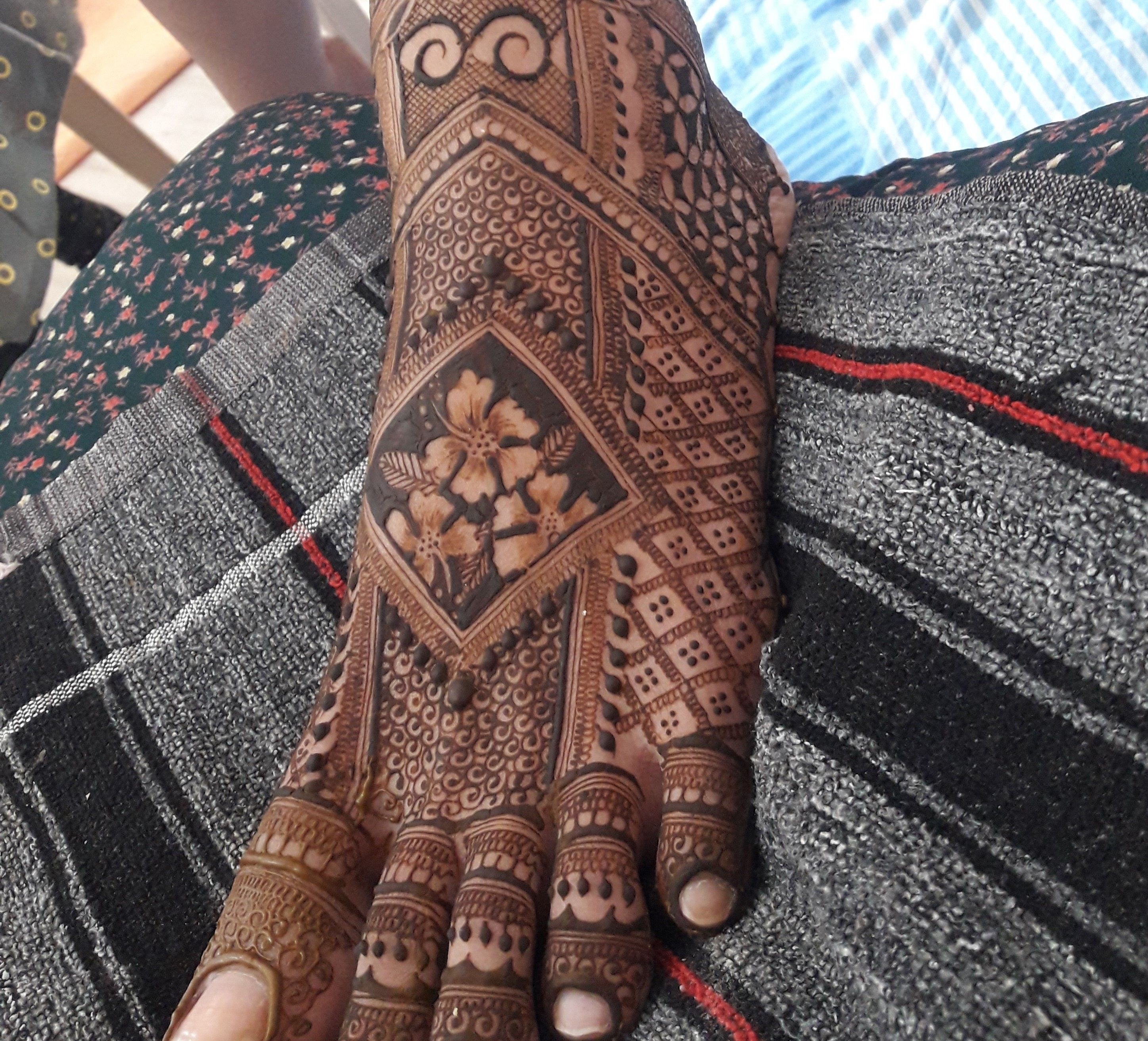 Janvi's Mehendi