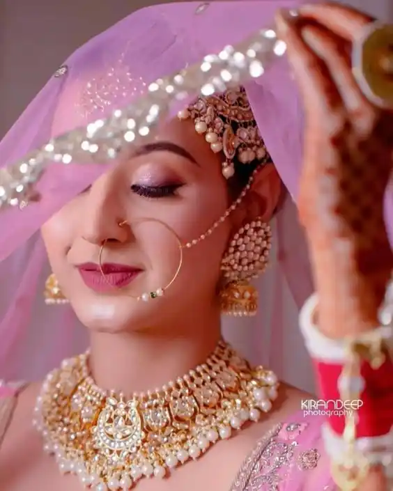 Golden Bridal Glam