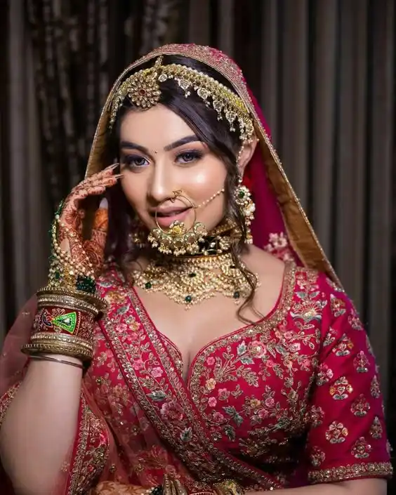 Golden Bridal Glam