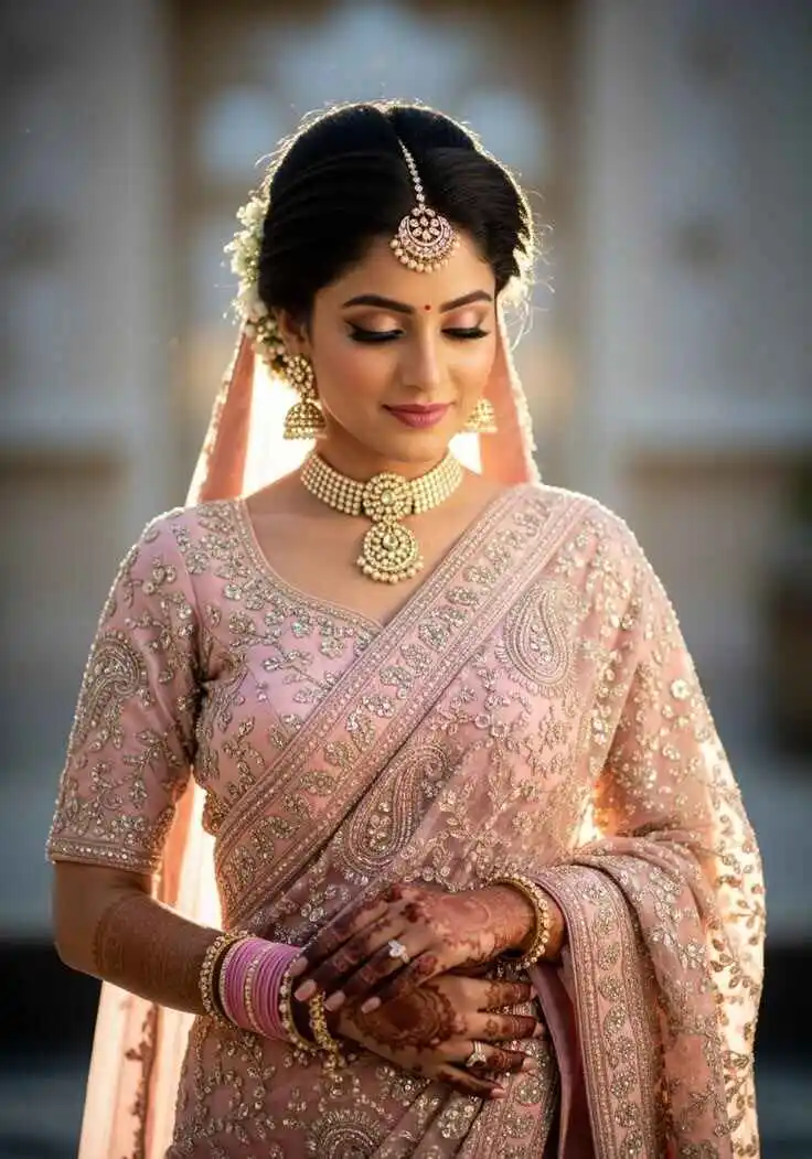Golden Bridal Glam
