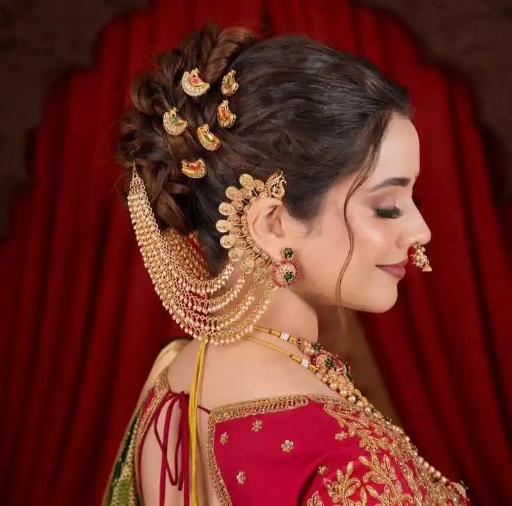 Golden Bridal Glam