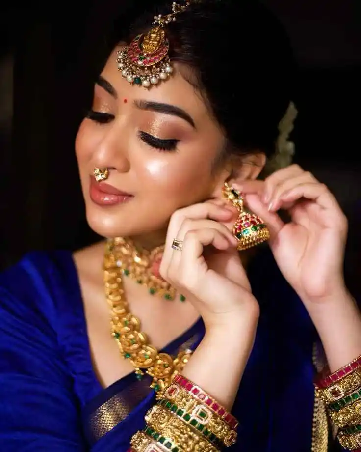 Golden Bridal Glam
