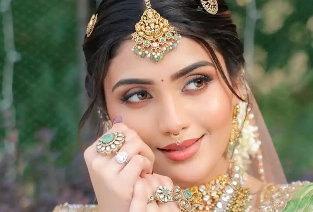Golden Bridal Glam