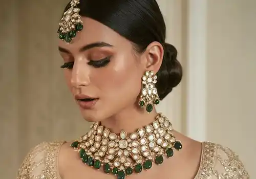 Golden Bridal Glam