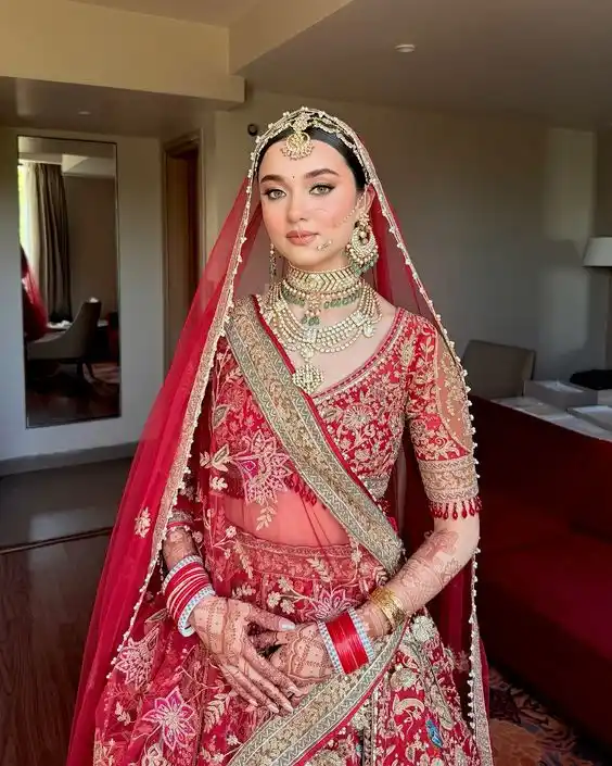 Golden Bridal Glam
