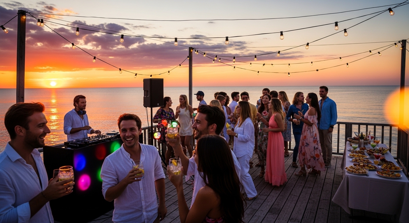 Riverside Party Deck