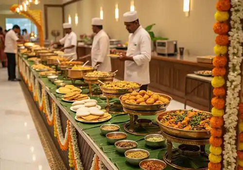 South Indian caterer with authentic Tamil and Telugu cuisine expertise