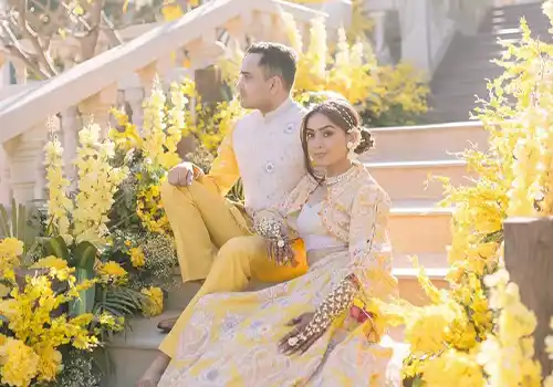 Pre-Wedding Shoot Floral Designer Udaipur
